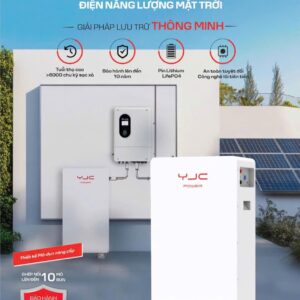 Pin lưu trữ năng lượng mặt trời YJC POWER 16.08kWh Model : YJC-HES-L-S-51314