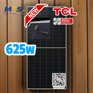 Tấm Pin TCL 625W N-Tyne TOPCon 2 Mặt Kính / Model: HSM-ND66-GR625