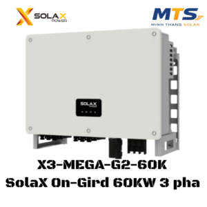 Biến Tần Inverter Hòa Lưới Bám Tải SolaX Power 60KW / Model: X3-MEGA-G2-60K